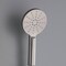 Kibi Circular 3 Settings ABS Handheld Shower Head - Brushed Nickel HS1001BN - alternate 6